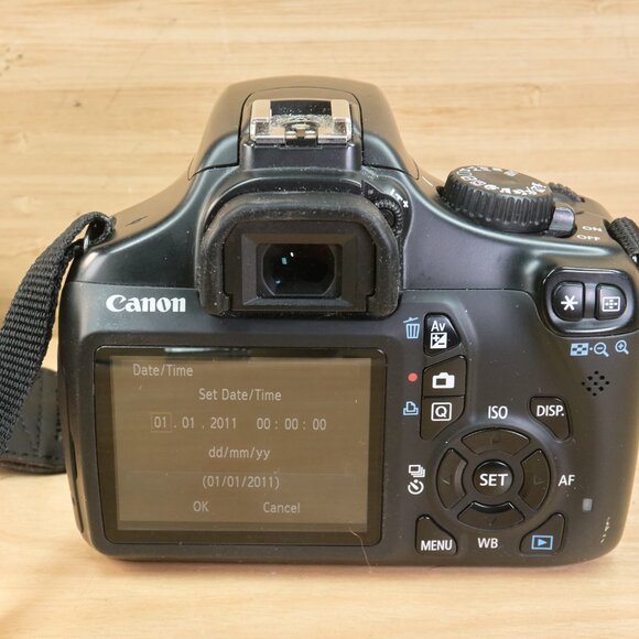 Canon EOS Rebel T3 / EOS 1100D 12.2MP DSLR Camera w/ 18-55mm Lens / Tested - Picture 6 of 8